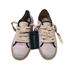 NWT EMU Australia Agonis Organic Espadrille Pastels Women's 6/Men's 5 S.2